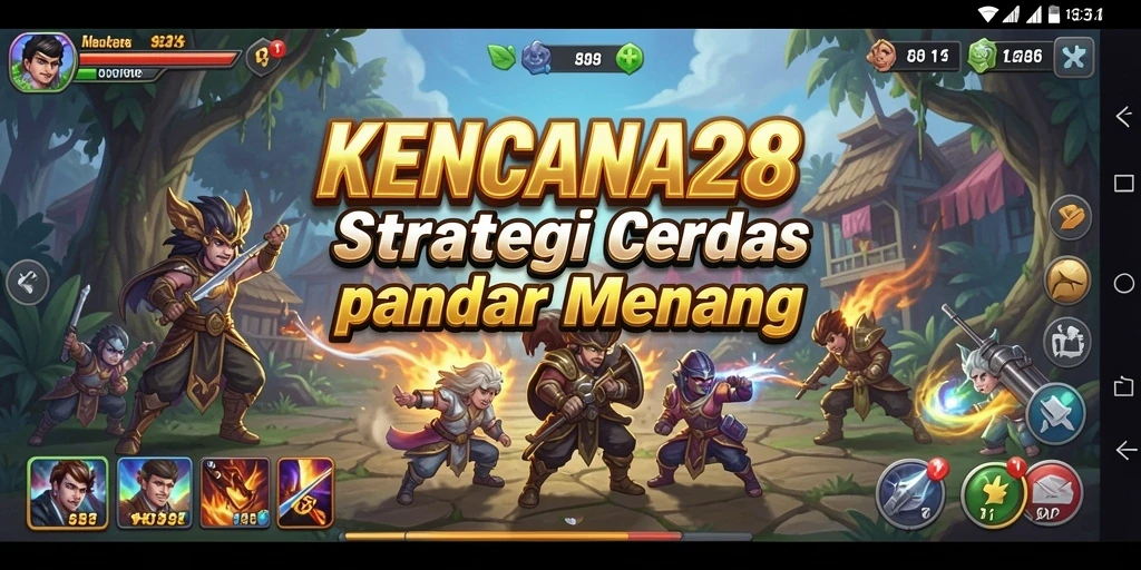 Screenshot gameplay KENCANA28 yang menggambarkan aksi strategi mendebarkan.