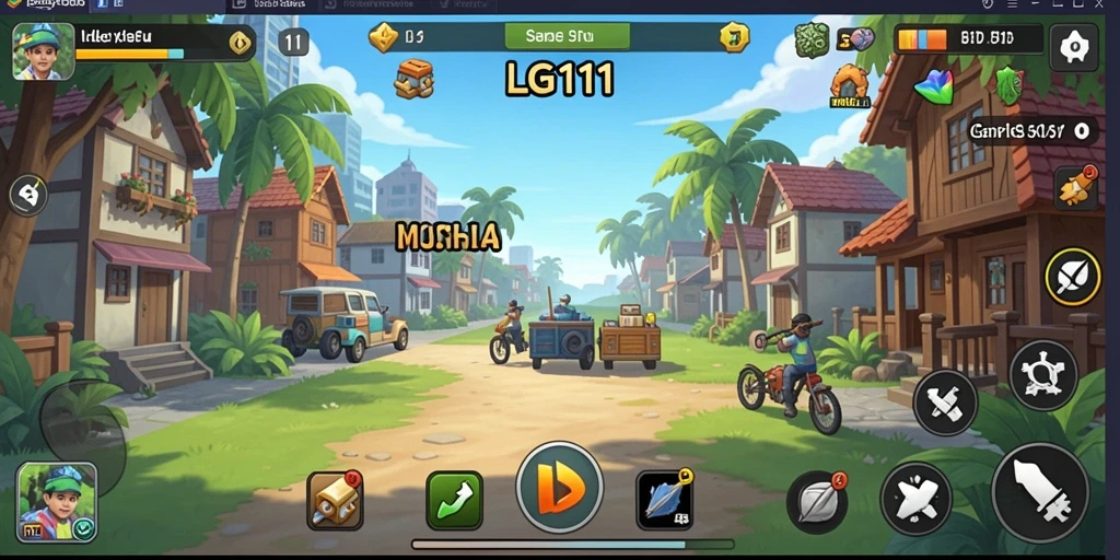 Tampilan gameplay LG111 yang menarik dan responsif.