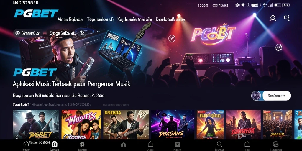 Screenshot PGBET menampilkan gameplay musik yang seru dan interaktif.